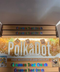 Polka Dot Magic Mushroom Chocolate Bar